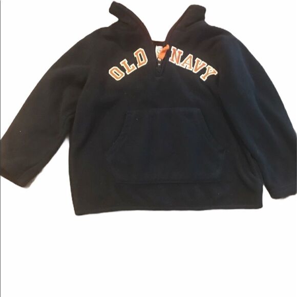 Old navy boys zippered hoodie size 3 blue/orange - Picture 8 of 13